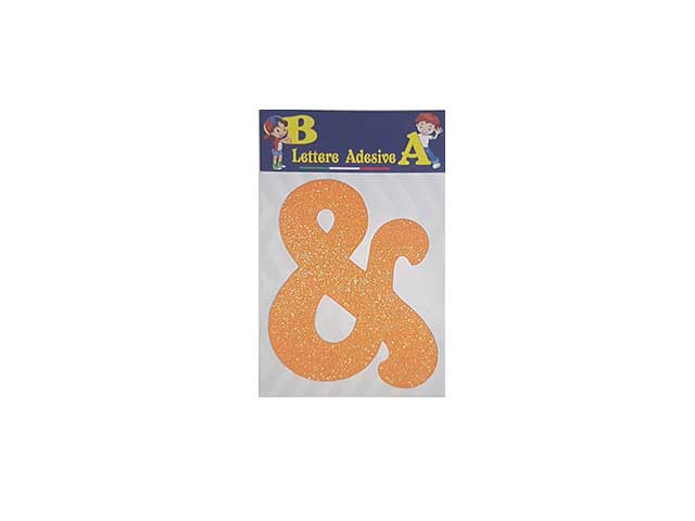 Lettera arancio 12cm