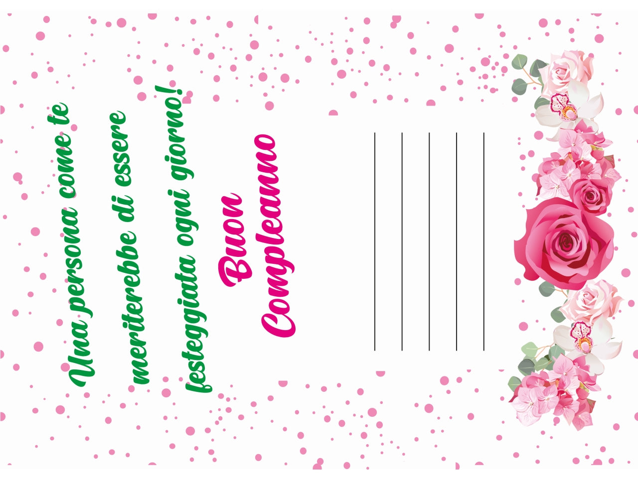 Biglietto auguri laminato 238