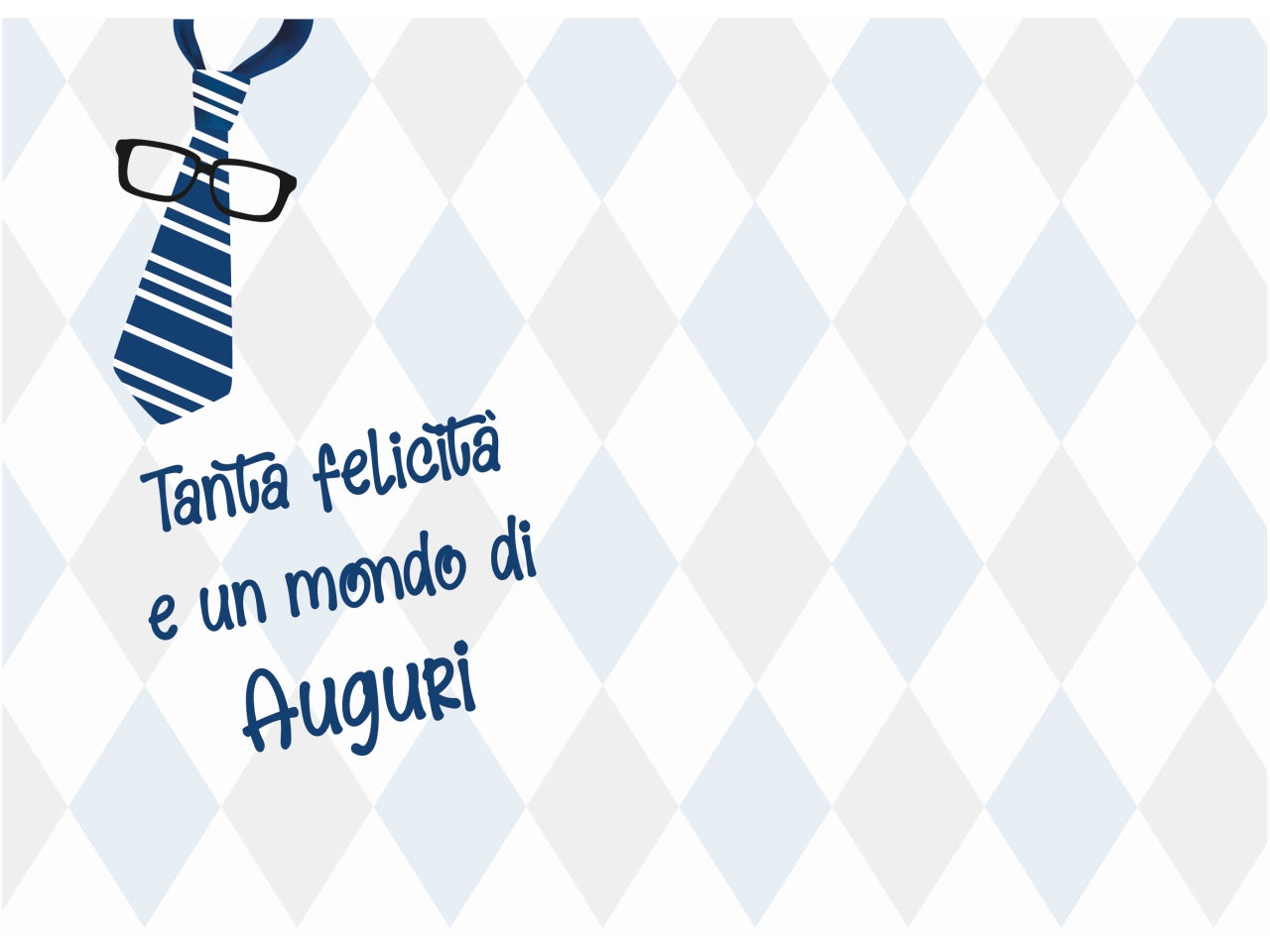 Biglietto auguri laminato 232