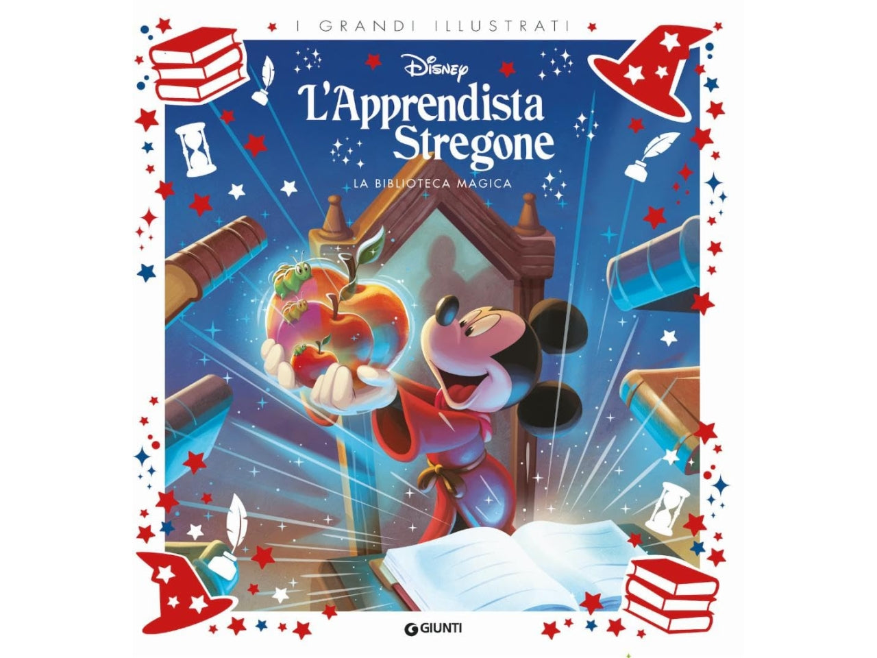 Libro walt disney grandi illustrati apprendista stregone grandi illustrati