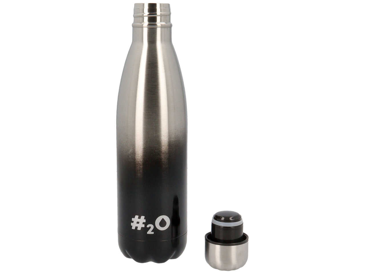 Bottiglia termica da 500ml limited edition colore gradient con logo silver