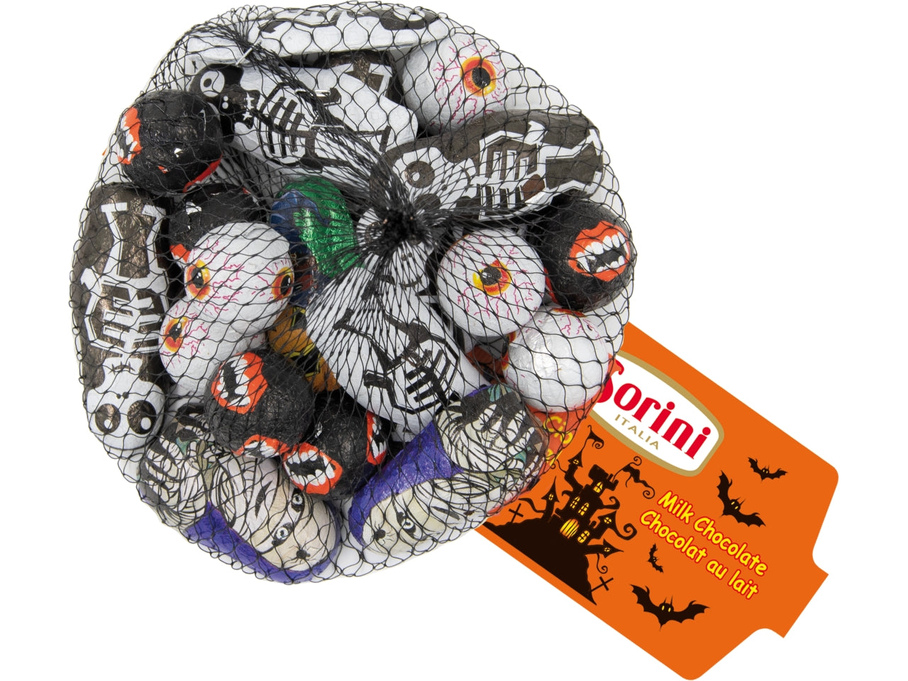 Cioccolatini in retina halloween mix da 70gr