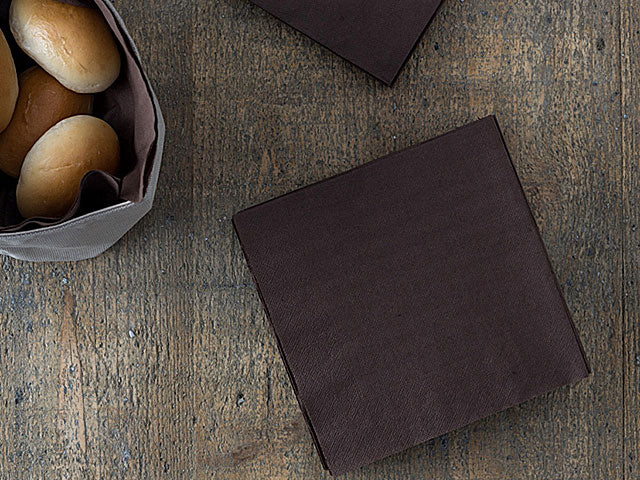 Tovagliolo touch 33x33 50 pezzi cacao i-0496