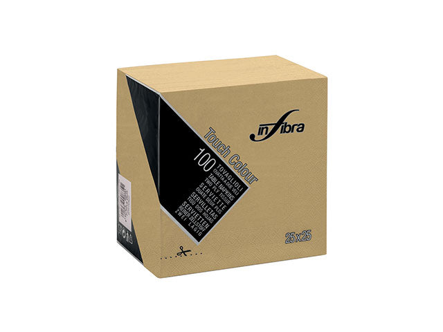 Tovagliolo touch 25x25 100 pezzi capp. i-0834