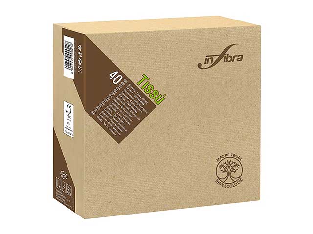 Madre terra tovagliolo 38x38 40 pezzi i-0014