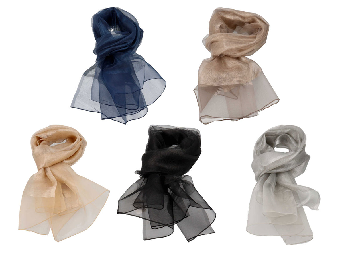 Sciarpa regina schrecker 100% viscosa colori assortiti