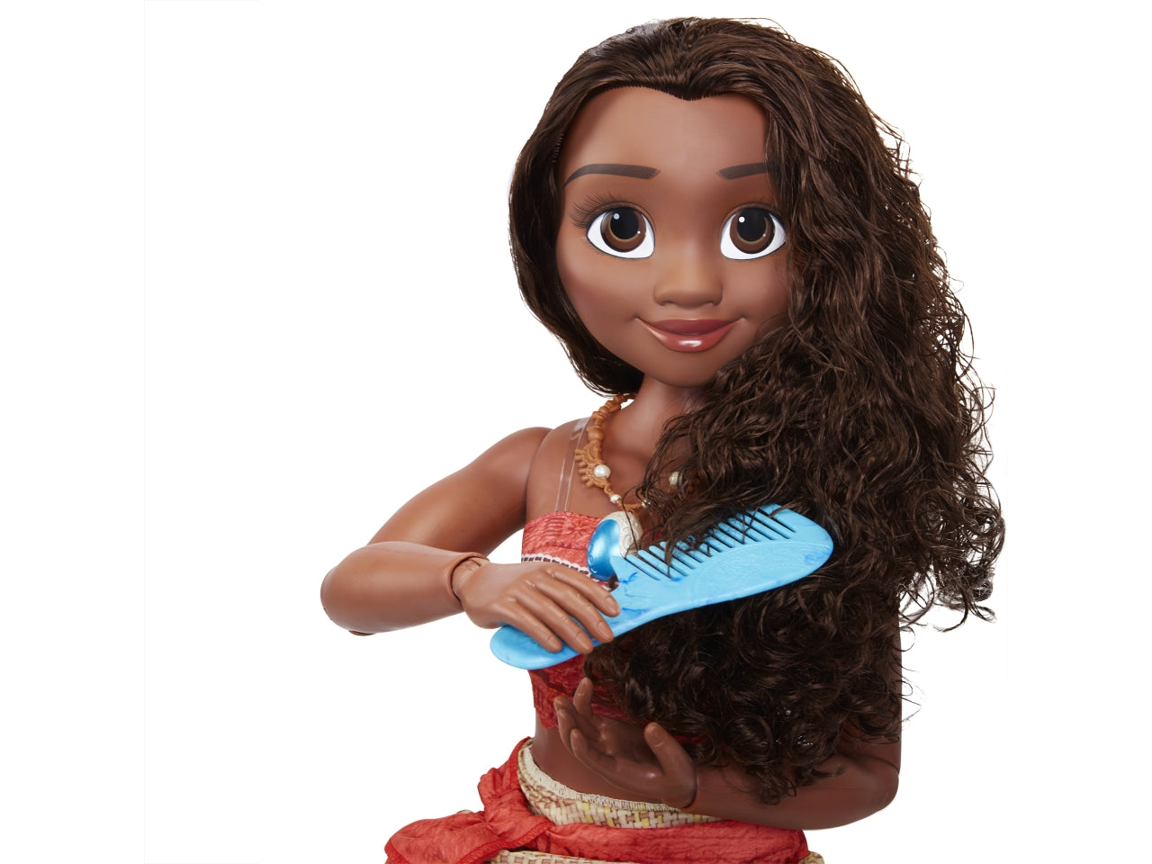 Disney princess bambola playdate 80cm vaiana articolata con accessori