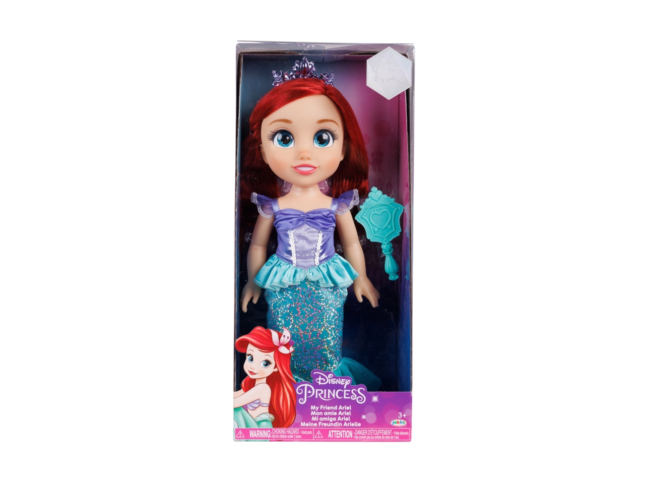 Disney princess bambola 38cm ariel