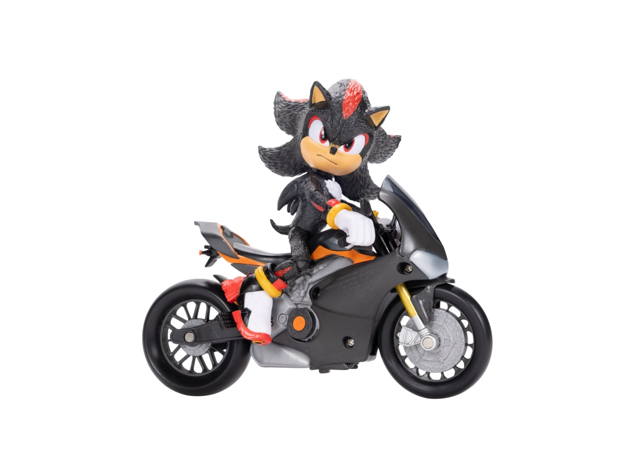 Veicolo con Personaggio Articolato Sonic 3 Movie 13 cm, Set con Sonic e Moto Veicolo per Fan e Collezionisti - Età Consigliata 4+