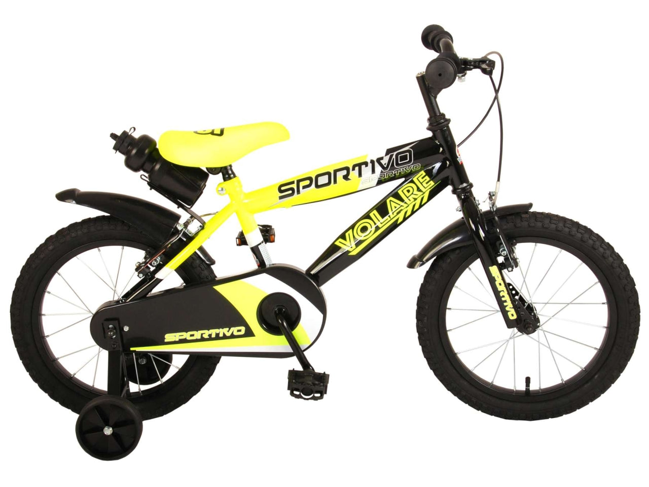 Bici dy sportivo giallo 16' sfera