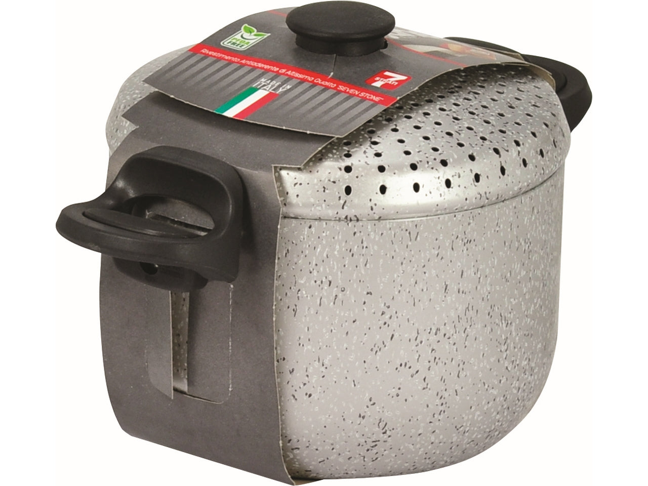 Cuocipasta d.20cm linea janet 2.0 con rivestimento antiaderente e antigraffio