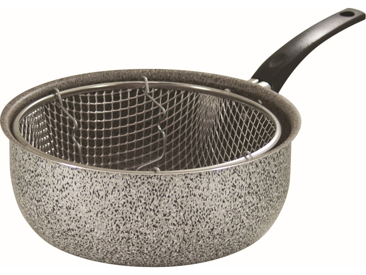 Friggitrice 1m d.24cm linea janet 2.0 con rivestimento antiaderente e antigraffio