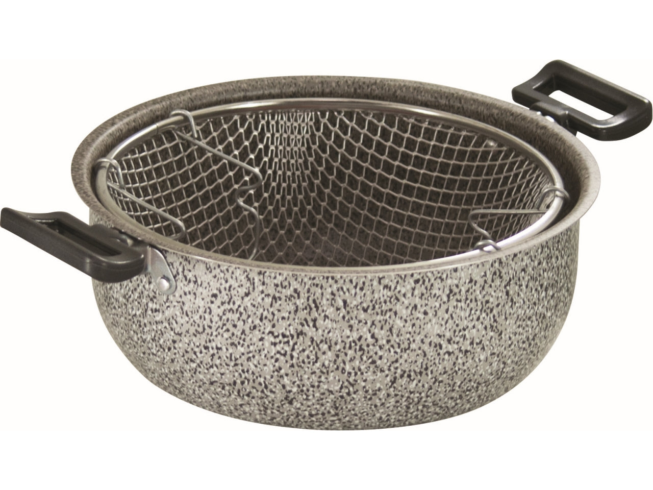 Friggitrice 2m d.24cm linea janet 2.0 con rivestimento antiaderente e antigraffio