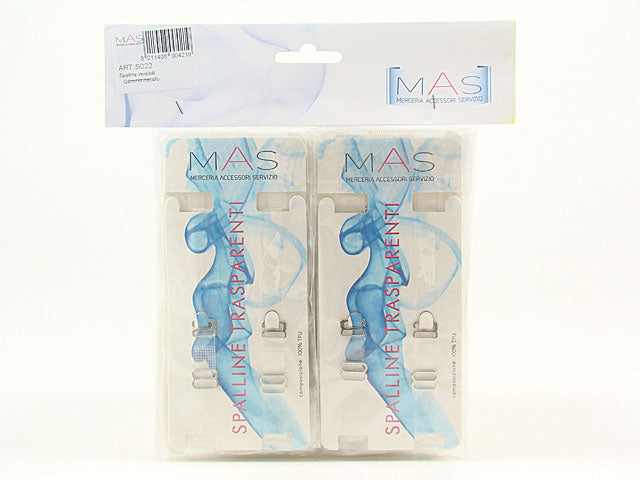 Spalline trasparenti g.metallo s022