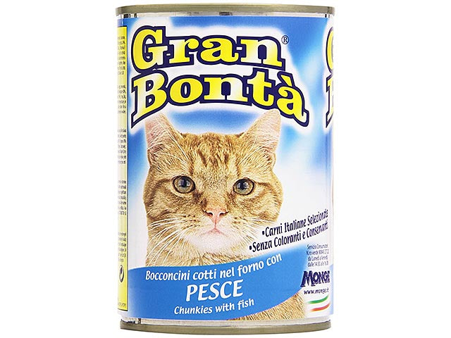 Gran bonta' gatto 400gr pesce