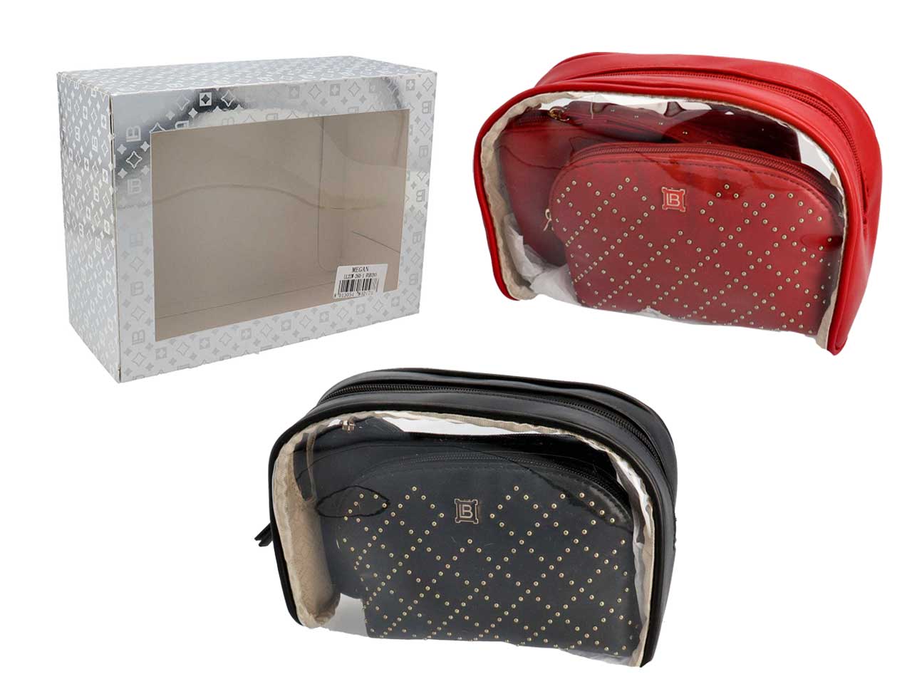 Laura biagiotti beauty megan nei colori nero e rubino