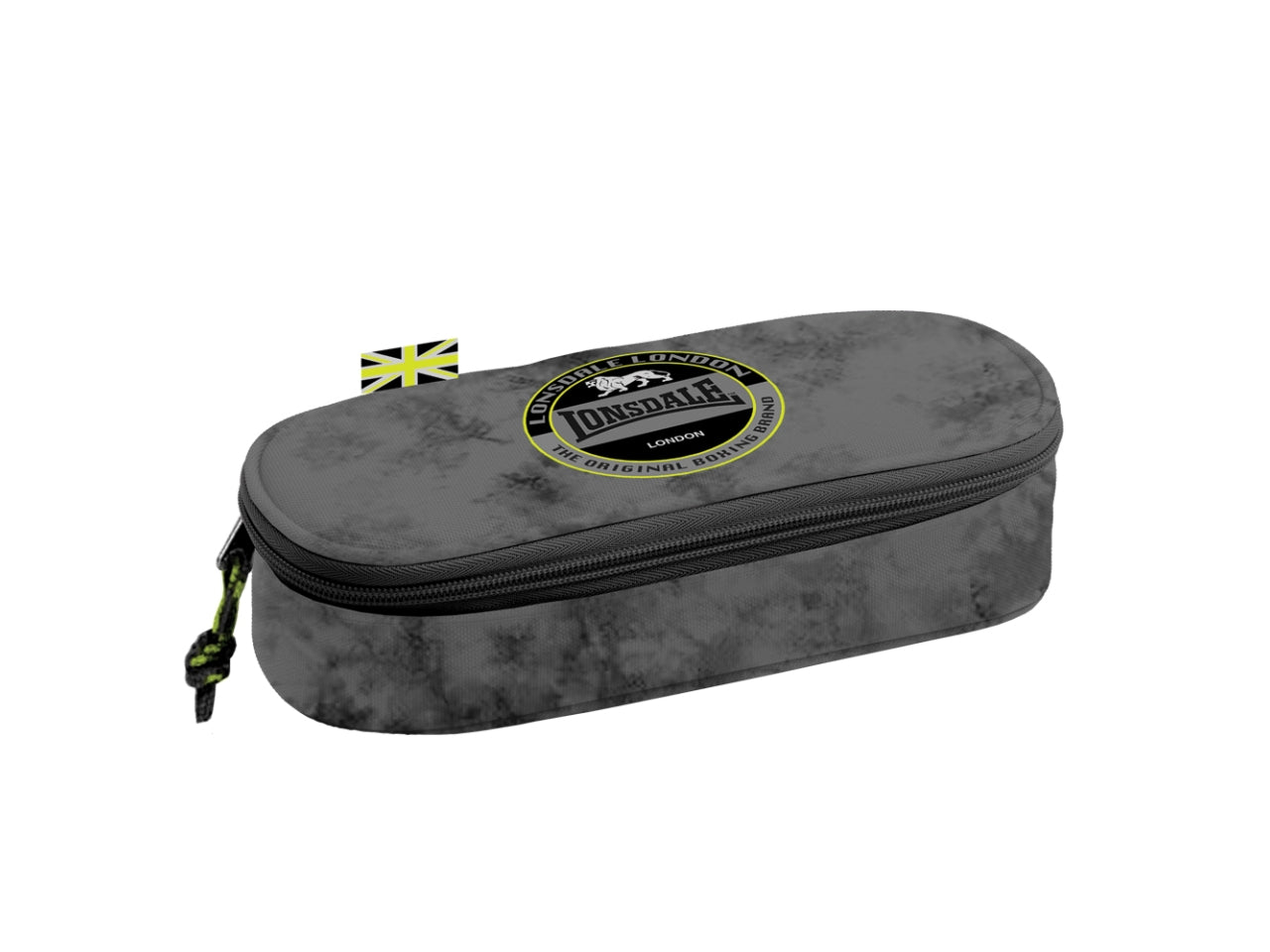 Astuccio ovale university grigio Lonsdale ragazzo/a 32x13x42 cm