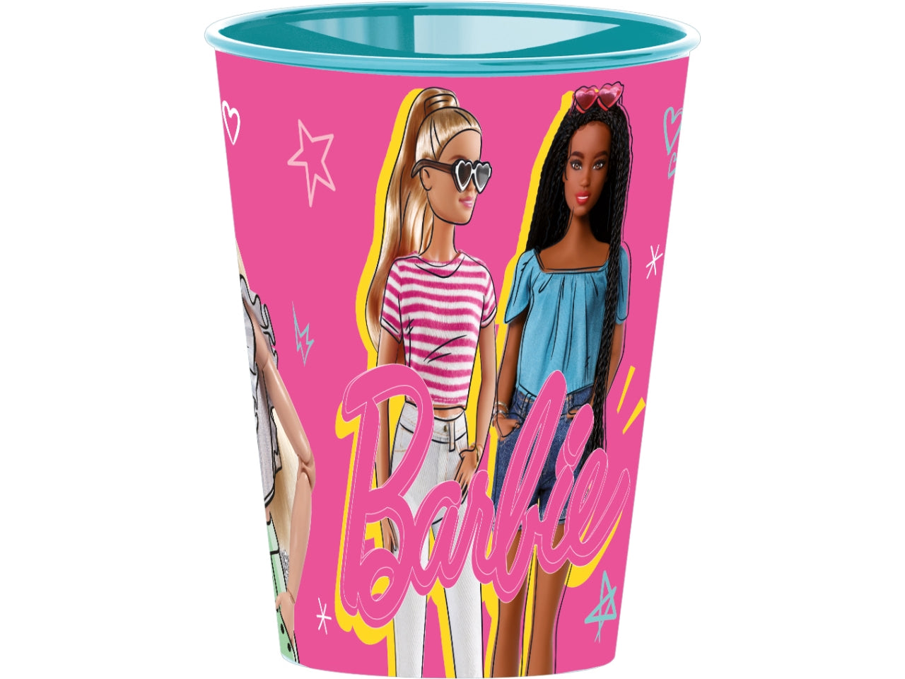 Barbie bicchiere in plastica 260ml