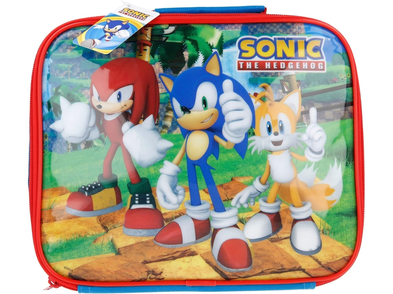 Borsa termica Sonic piccola in tessuto isolante multicolor con maniglia 22x26,5x9 cm - Real Trade Italia