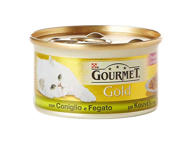 Gourmet goldconiglio/fegato 85gr