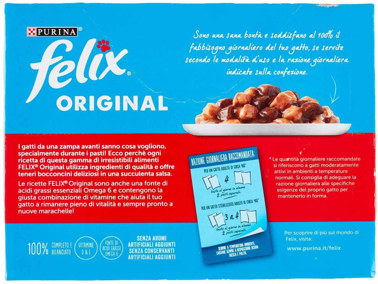 Felix original selezioni in salsa 10x85gr $