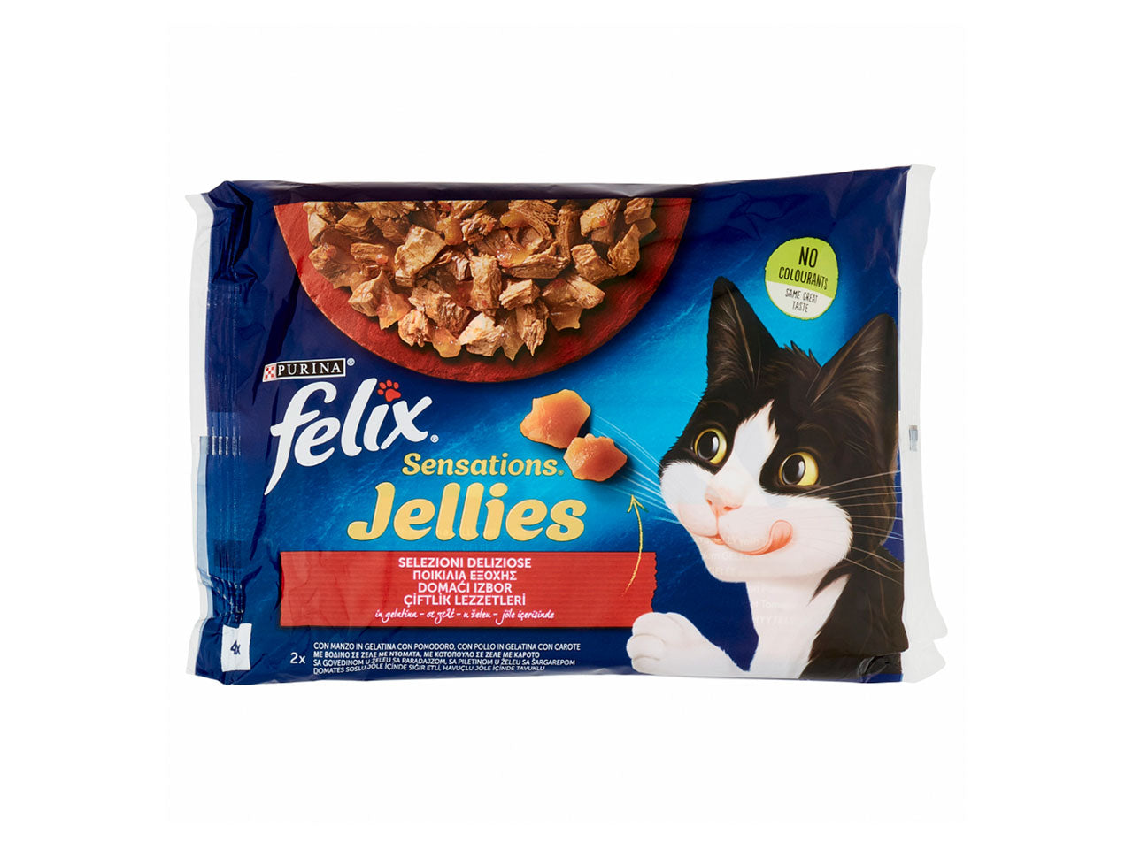 Felix sensatios jellies deliziose 4x85gr