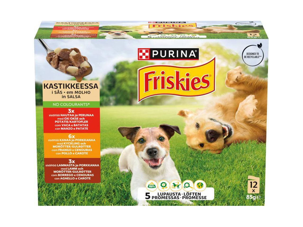 Friskies manzo/patate 12x85gr