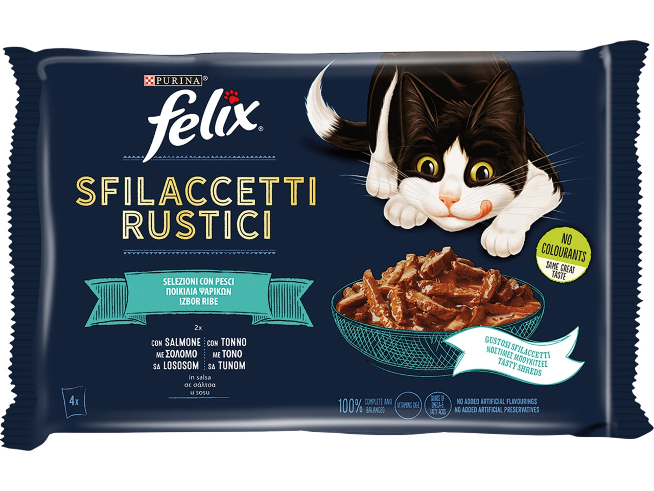Felix filaccetti rustici 4x85gr