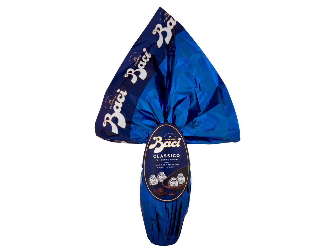 Baci uovo cioccolato fondente 265g con sorpresa