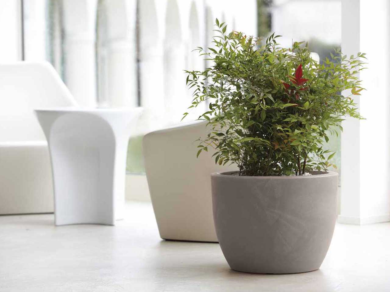 L.hera vaso 30cm cenere r3830s