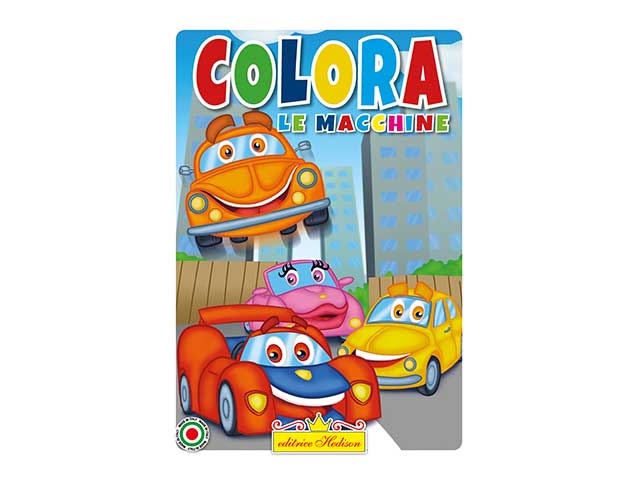 Libro coloro le auto animate
