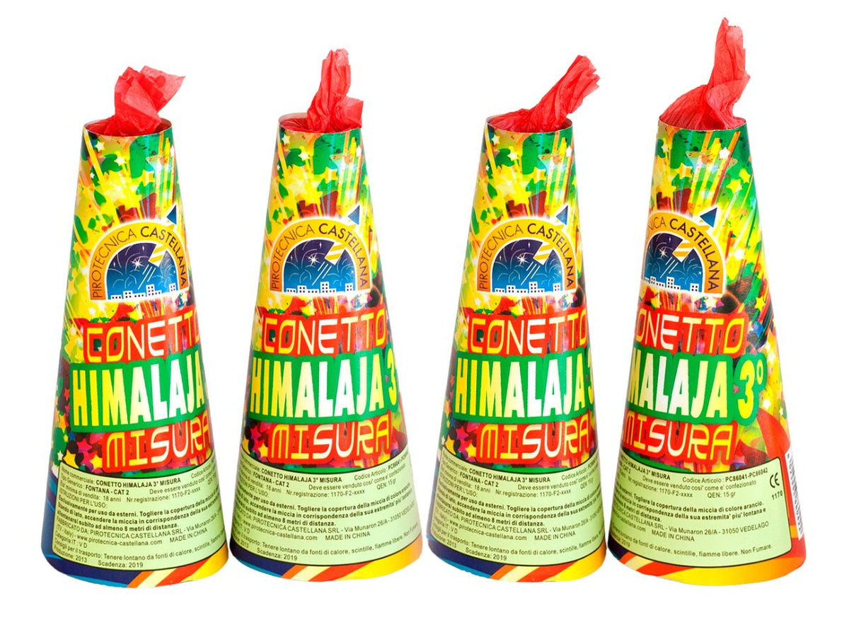 Conetto Himalaja 3°misura confezione da 4 fontana