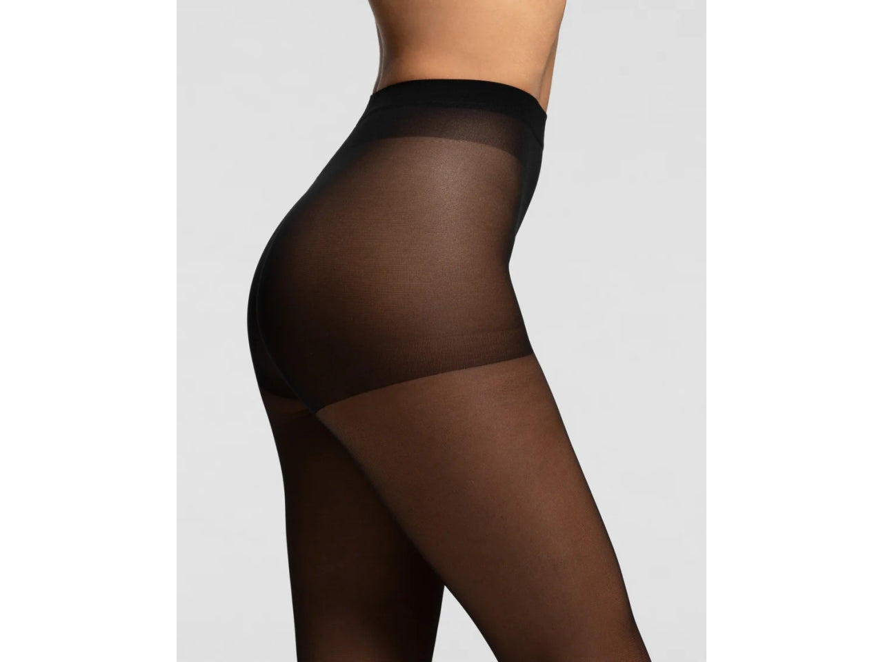 Collant pompea top 20 denari taglia 1/2 colore nero