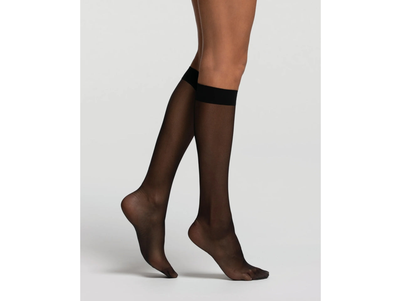 Gambaletti da donna 20 denari classico taglia unica colore nero