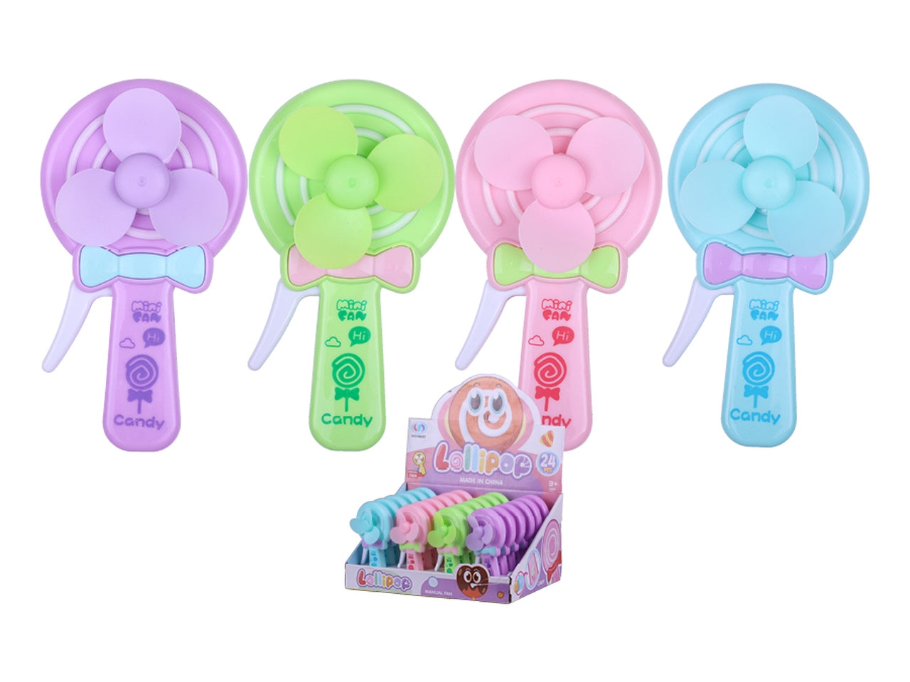 Ventilatore a manovella in display 7x5x15cm