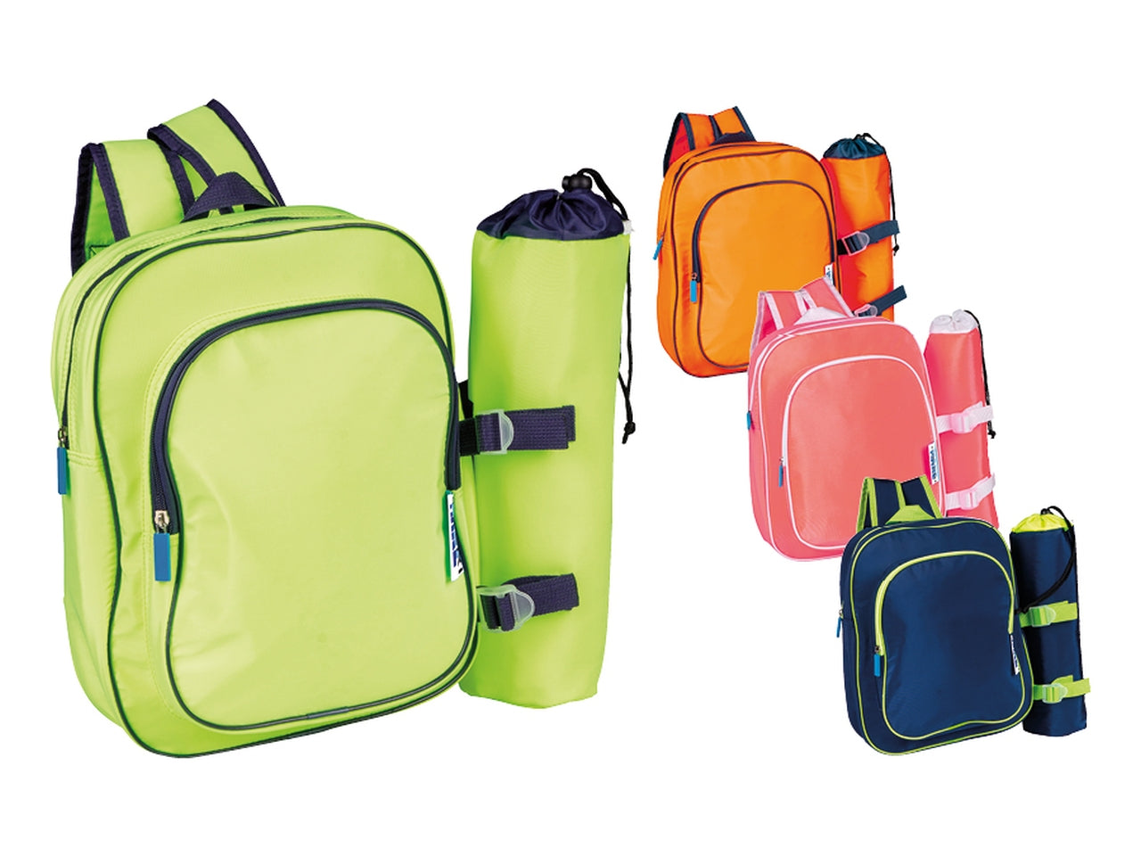 Zaino + portabottiglia frigo 12+1,5 3mm waterproof in 4 assortimenti