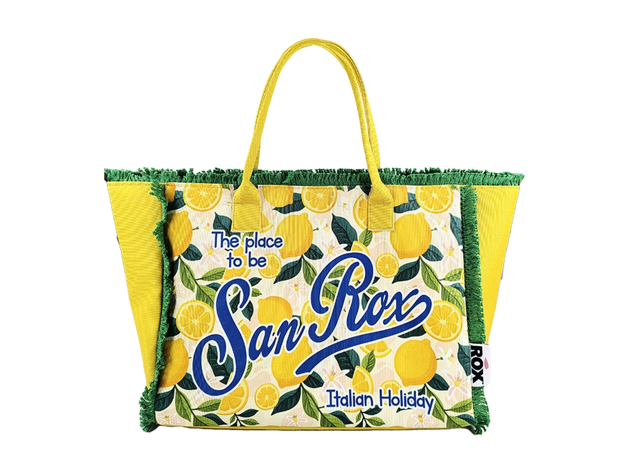 Borsa mare frange sanrox 30x12x22cm