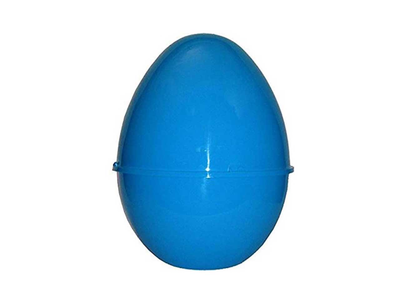 Uovo guscio grande azzurro