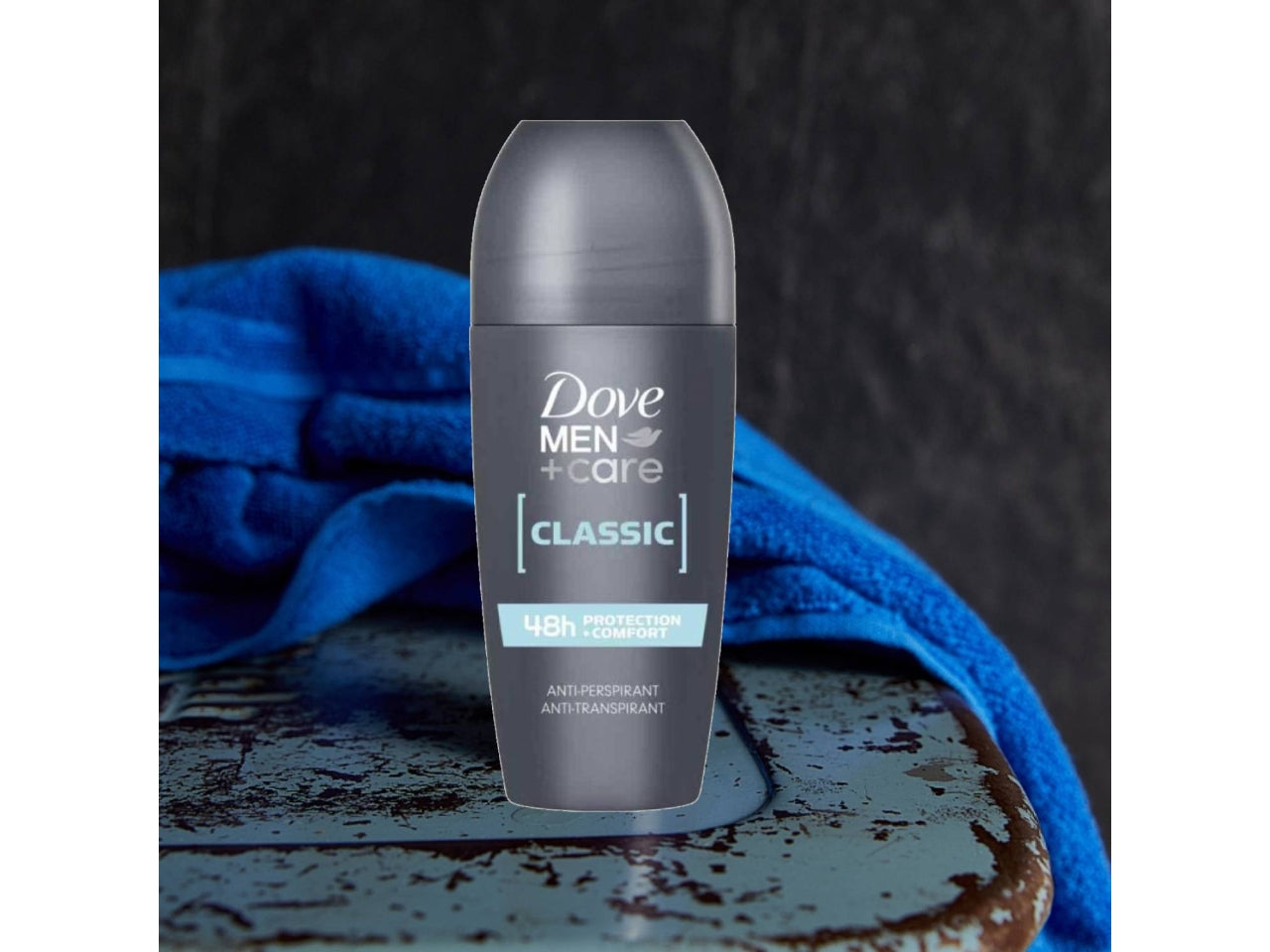 Dove deo roll-on 50ml men classic new pack$