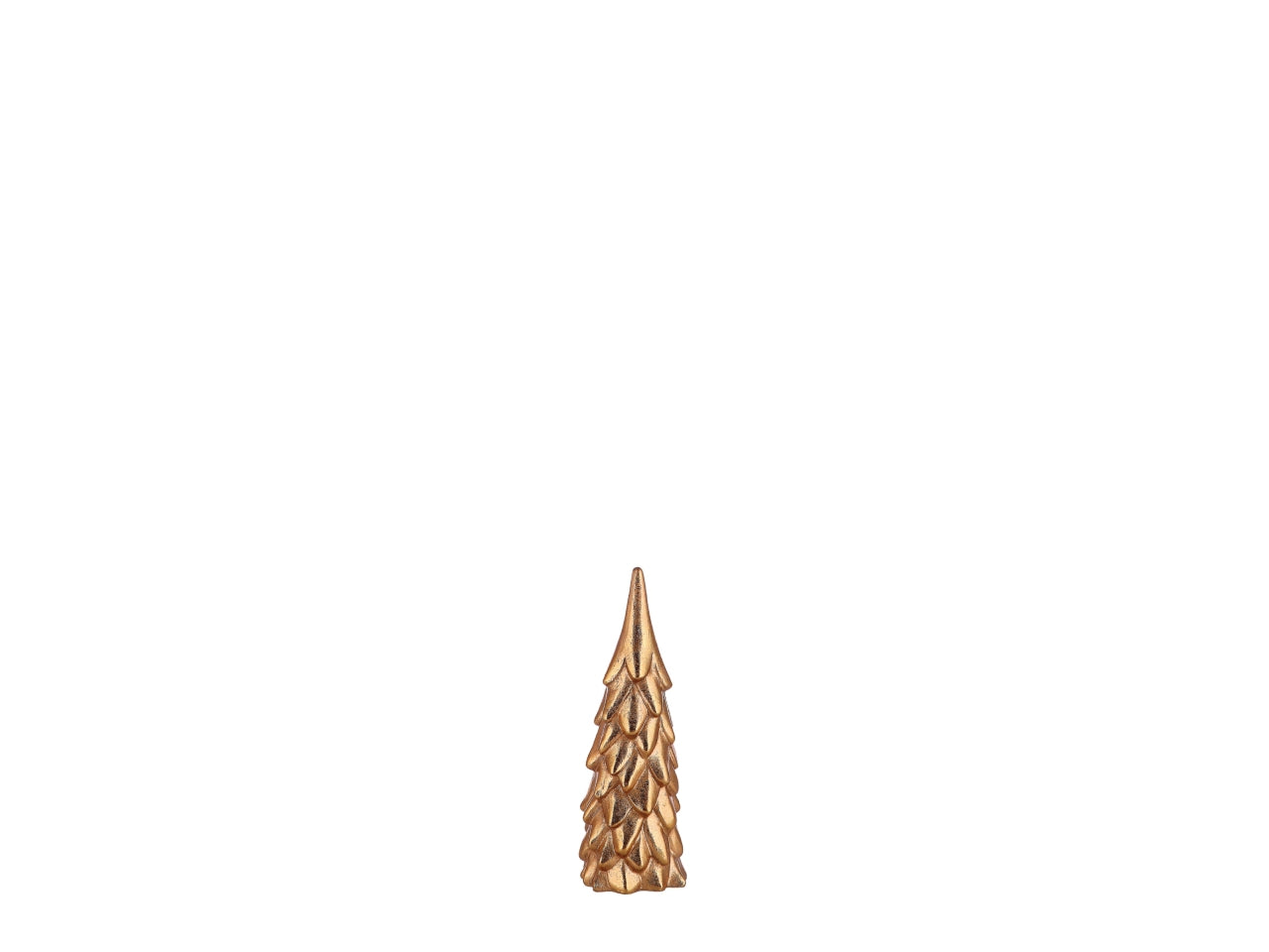 Albero di natale in resina d.8xh22cm - assortito in due colori