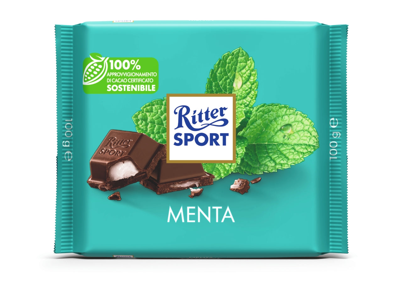Ritter sport tavoletta 100gr menta