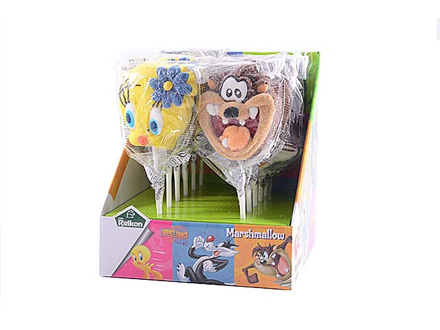 Lecca lecca marshmallow Looney Tunes 45gr assortiti