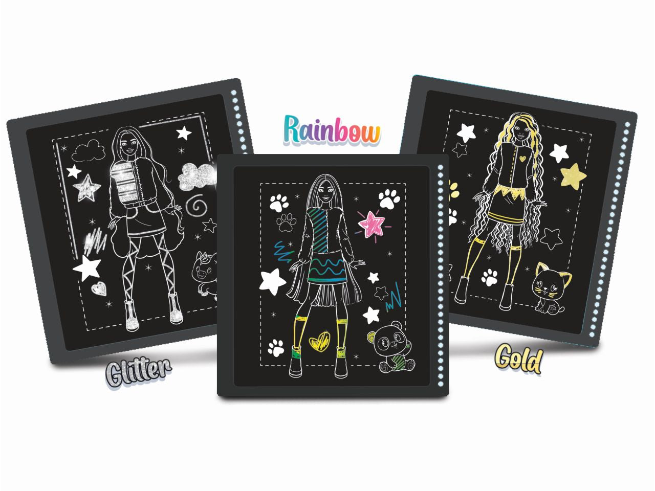 Barbie sketchbook cutie scratch reveal $