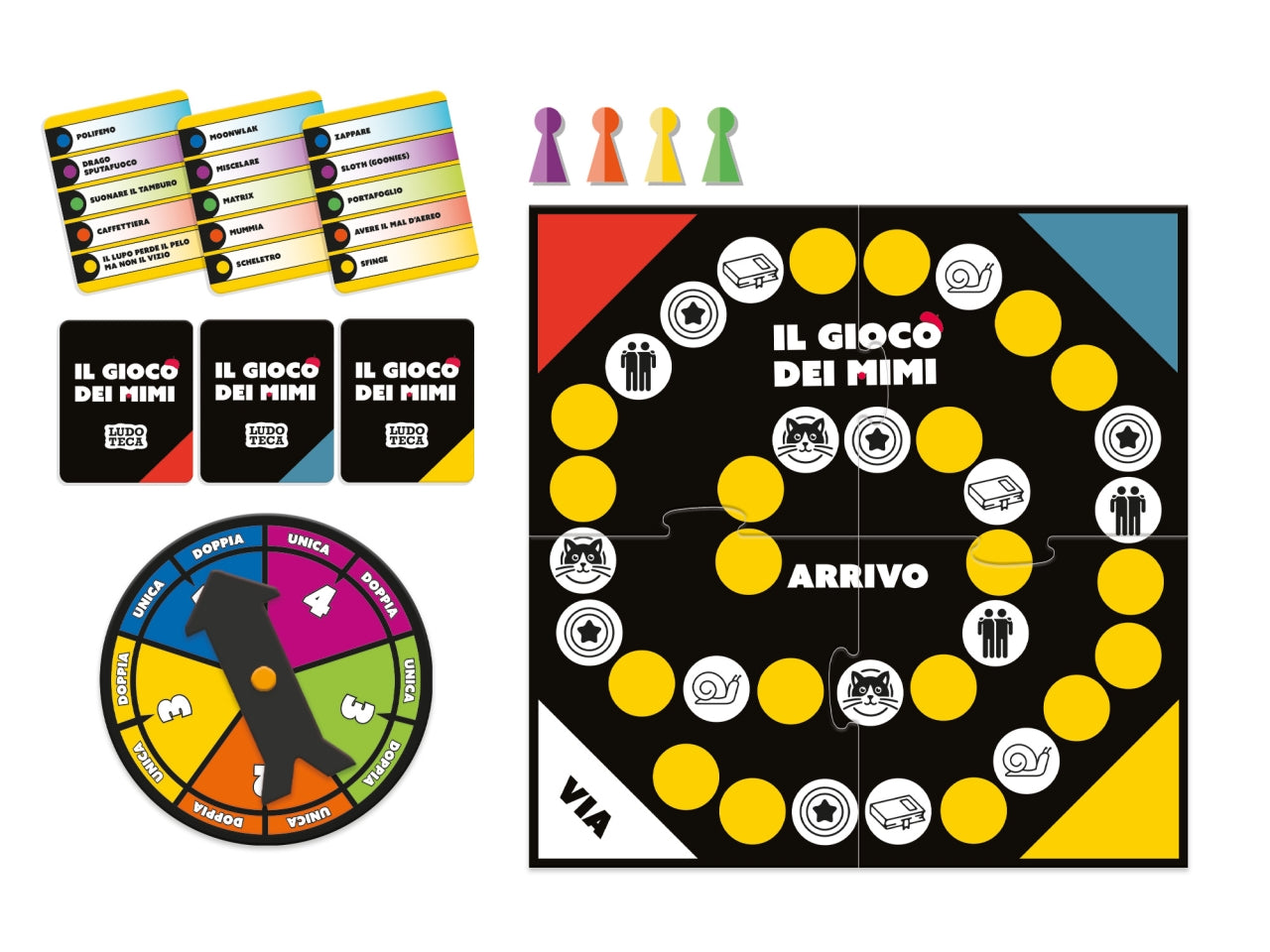 Ludoteca pocket il gioco dei mimi