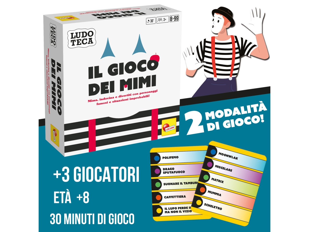 Ludoteca pocket il gioco dei mimi