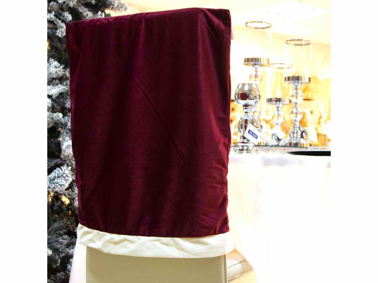 Coprisedia velluto 50x60 bordeaux 10010077