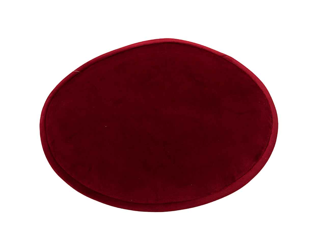 Tovaglietta velluro d40cm bordeaux 10010063