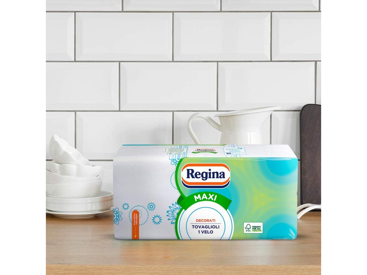 Regina tovaglioli maxi 29x33cm decorati$