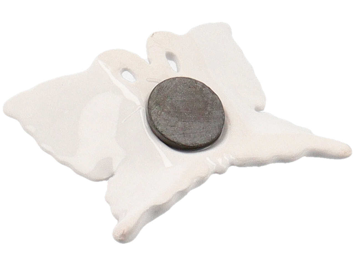 Farfalla 7cm bianca 70007bi