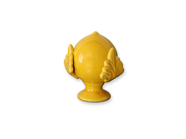 Pomo medio giallo 10cm pum03007